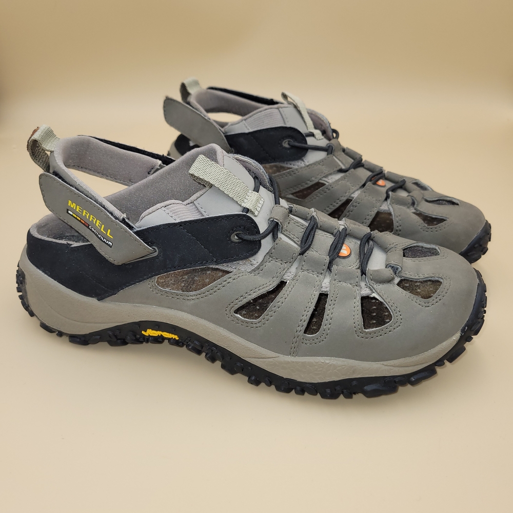 Merrell Gray and Black Outdoor Sandals